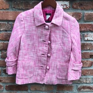 J.Crew pink blazer